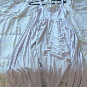 Large Wilfred/ Aritzia Market Midi Light Purple Dress